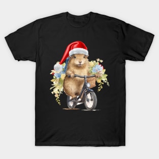 Capybara Christmas T-Shirt